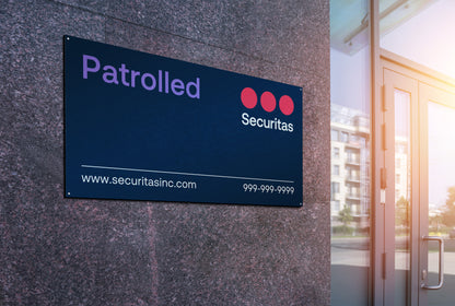 Patrolled Sign