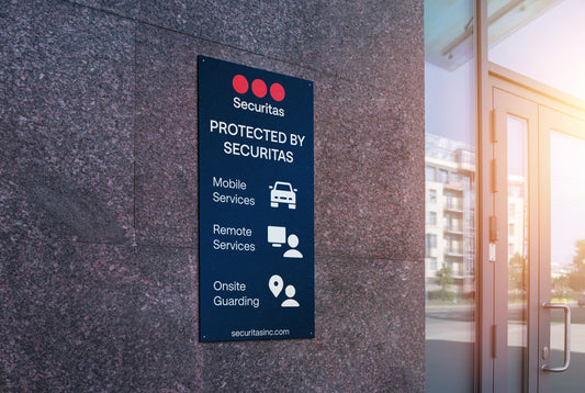 Protected (Vertical) Sign